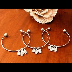 Westie Charm on Bracelet